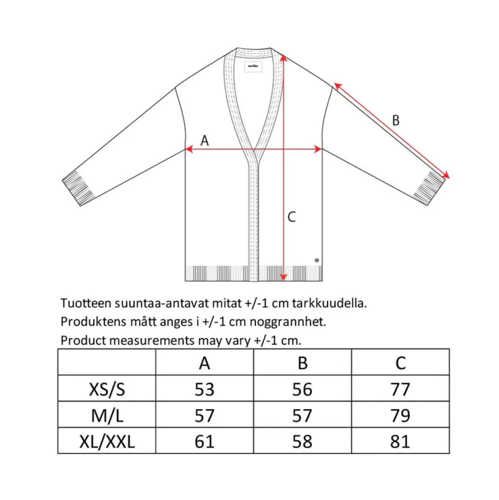 Aarikka Neuletakit|Kaikki Neuleet>naisten neuletakki, ELLIS NEYLETAKKI PÄSSI