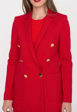 Andiata Bleiserit|Kevättakit>, Naisten Bleiseri, JENNER BLAZER Kirkkaan