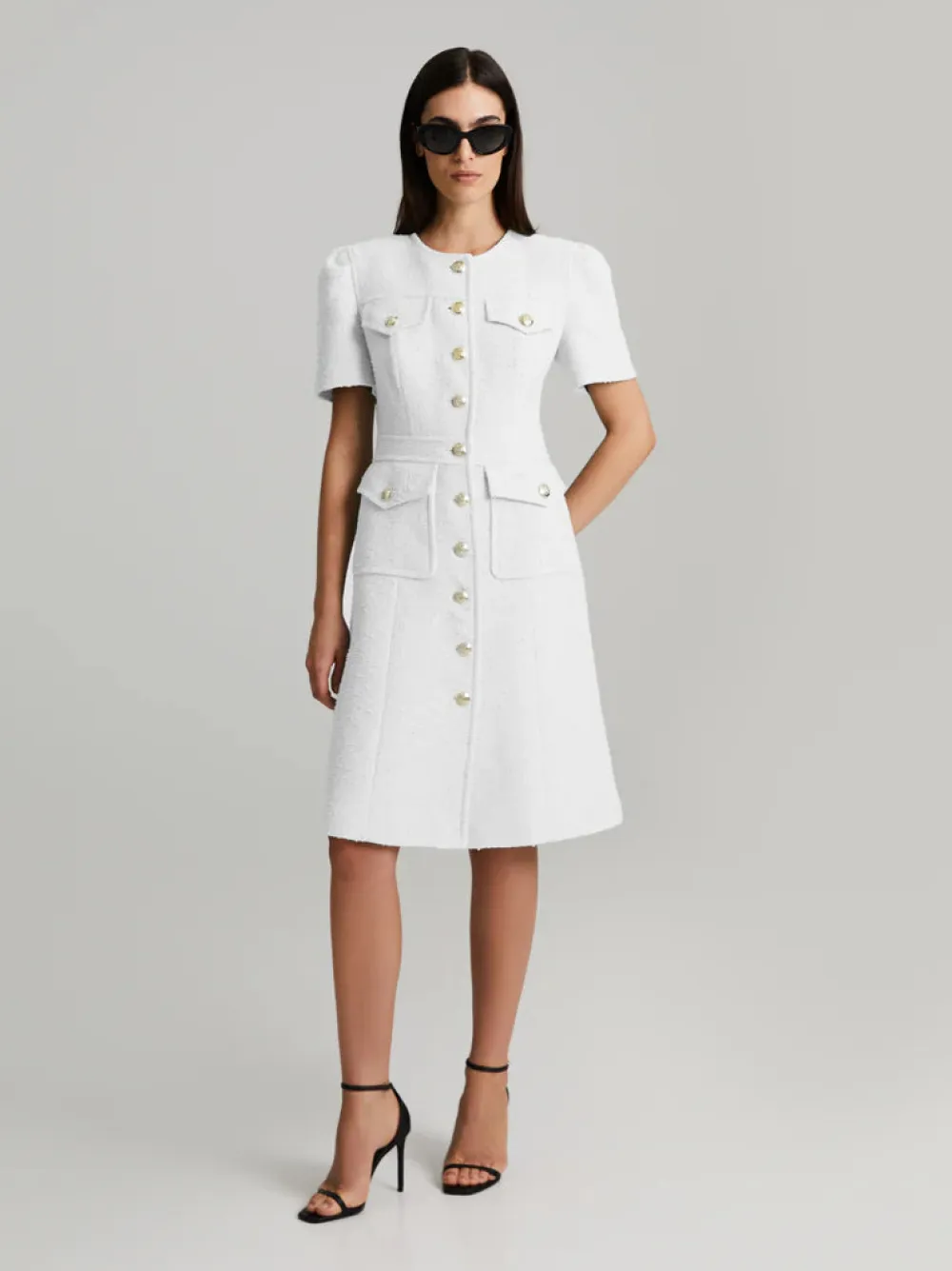 Andiata Mekot|Kaikki Mekot Ja Hameet>naisten Bouclé-mekko, ELINOR DRESS