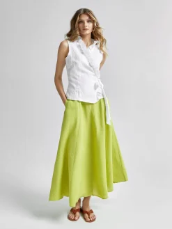 Andiata Topit|Kaikki Paidat>Naisten Pusero, DORITA 2 LINEN TOP