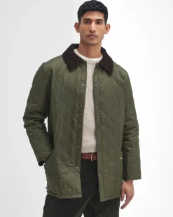 Barbour Kevättakit|Tikkitakit>miesten takki, Heritage Liddesdale Quilted Jack