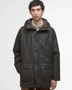Barbour Talvitakit|Parkatakit>miesten vahapintainen parkatakki, Bedale Wax Parka