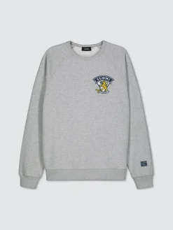 Billebeino Collegepaidat|Kaikki Paidat>Miesten Collegepaita, LEIJONAT X SWEATSHIRT Vaaleanharmaa