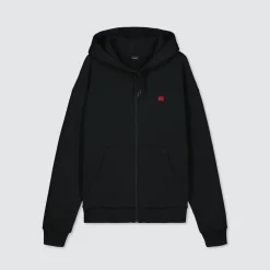 Billebeino Hupparit|Kaikki Paidat>unisex huppari, RED BRICK ZIP HOODIE