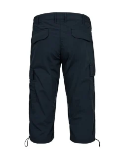 Black and Blue Shortsit|Kaikki Housut Ja Farkut>caprishortsit, BLACK BLUE CAPRI