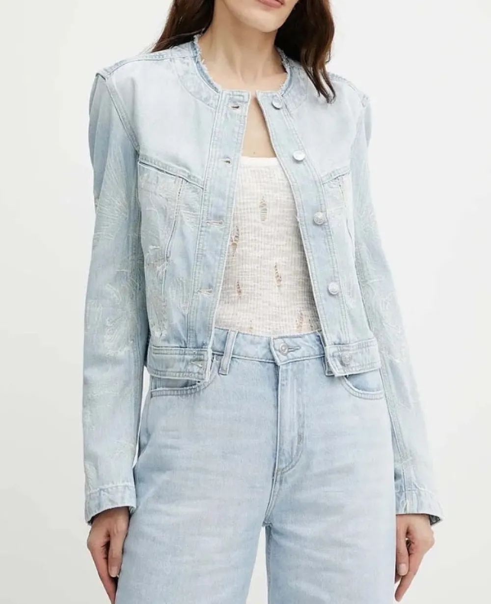 BOSS Orange Kevättakit|Farkkutakit>naisten farkkutakki, DENIM TRUCK JACKET Indigo