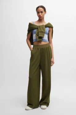 BOSS Orange Suorat Housut Ja Kangashousut|Kaikki Housut Ja Farkut><noscript><img width=