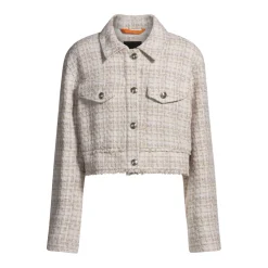 BOSS Orange Bleiserit|Kevättakit>Boss woman naisten bleiseri, JAFRESI JACKET Beige Kuosi