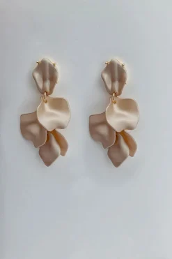Bow 19 Korut|Kaikki Asusteet>korvakorut, LEAF EARRING PEARL
