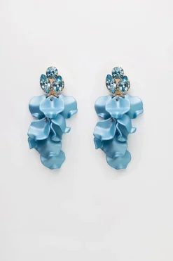 Bow 19 Korut|Kaikki Asusteet>korvakorut, LEAF STONE EARRINGS