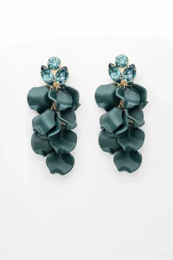 Bow 19 Korut|Kaikki Asusteet>korvakorut LEAF STONE EARRINGS,