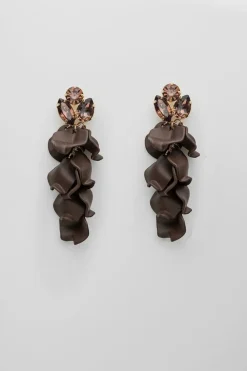 Bow 19 Korut|Kaikki Asusteet>korvakorut LEAF STONE EARRINGS,