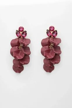 Bow 19 Korut|Kaikki Asusteet>korvakorut LEAF STONE EARRINGS,