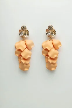 Bow 19 Korut|Kaikki Asusteet>korvakorut, LEAF STONE EARRINGS