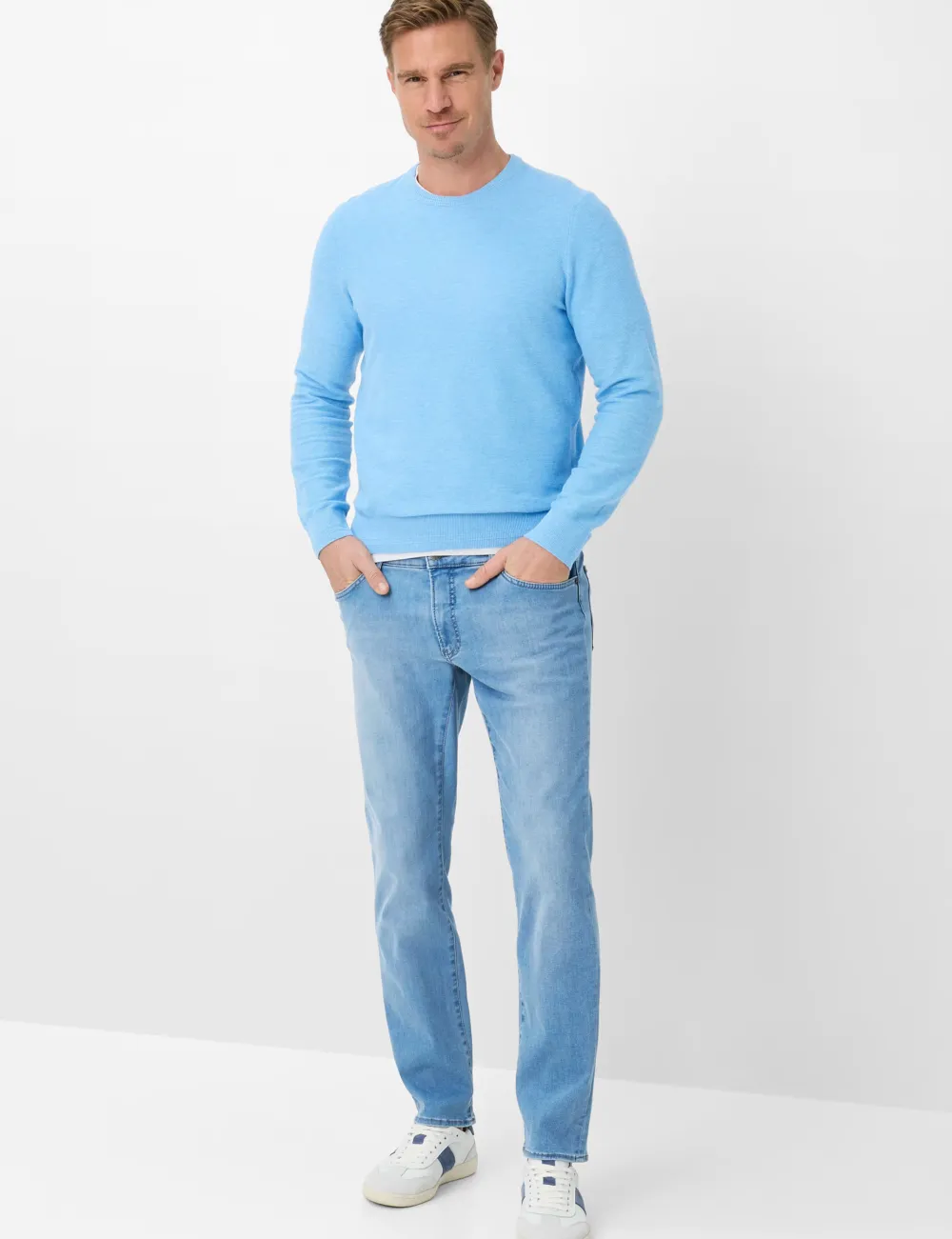 Brax Farkut|Kaikki Housut Ja Farkut>miesten farkut Chuck HI Flex Extreme Light Blue Denim,