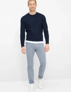 Brax Kaikki Housut Ja Farkut>miesten housut Chuck Tri-Flex Modern Fit Stucture, sininen