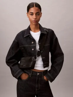 Calvin Klein Accessories Laukut|Kaikki Asusteet>naisten laukku Webbing Double Strap Camera Bag,