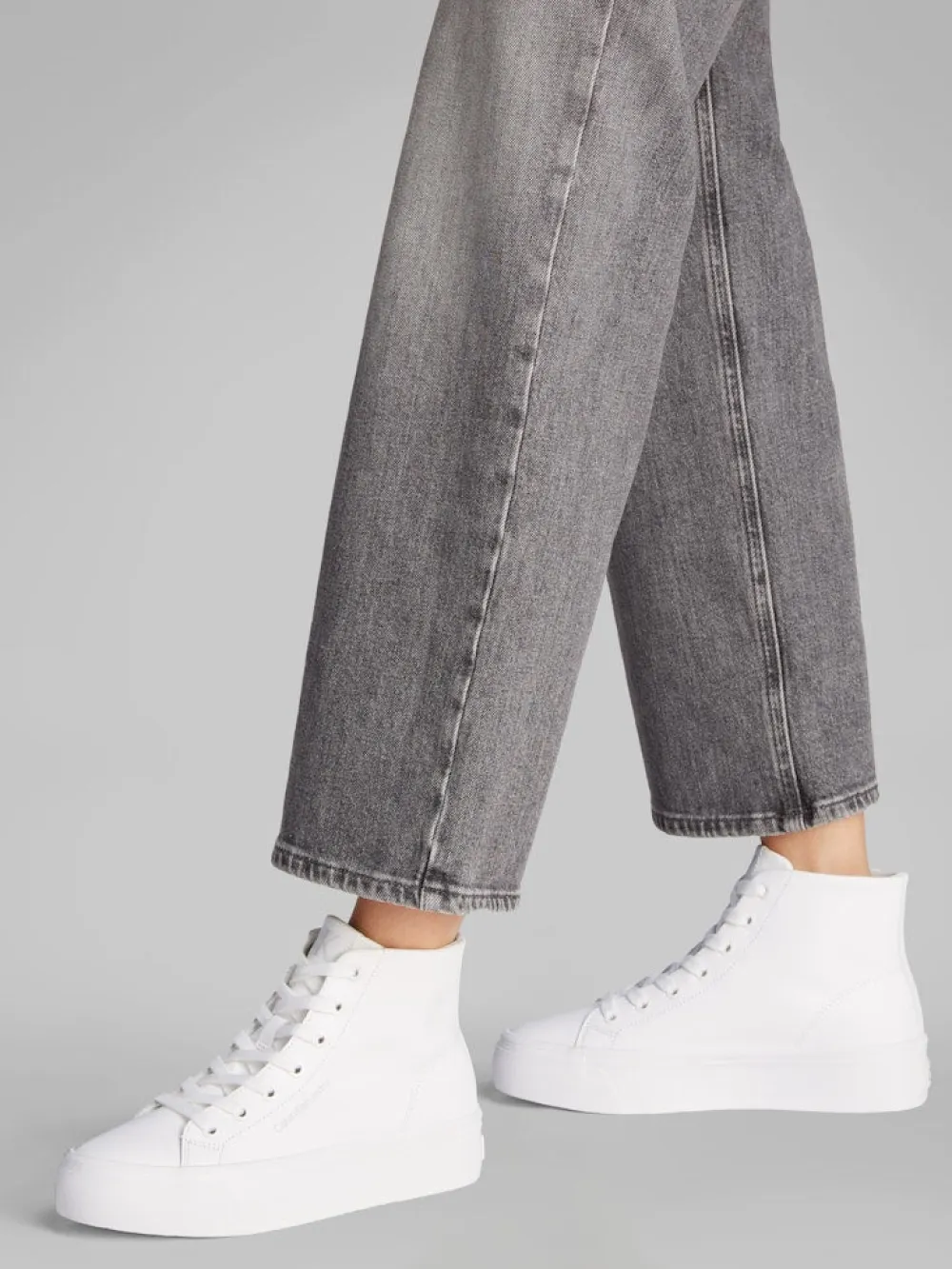 Calvin Klein Accessories Tennarit Ja Lenkkarit|Kaikki Kengät>naisten kengät, VULC FLATFORM MID MG LTH