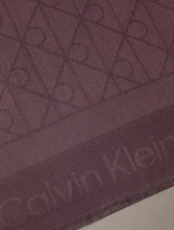 Calvin Klein Accessories Huivit|Kaikki Asusteet>huivi TONAL AOP MODAL LW SQUARE SCARF,