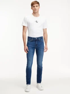 Calvin Klein Jeans Farkut|Kaikki Housut Ja Farkut>farkut, SLIM TAPER 1BJ Sininen, Indigo