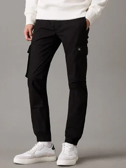 Calvin Klein Jeans Cargo-Housut|Chinot Ja Kangashousut>Miesten Housut, SKINNY CARGO