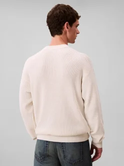 Calvin Klein Jeans Neulepuserot|Kaikki Neuleet>miesten neulepusero LS EZ Cotton Waffle Crwnk Swtr 9,