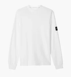 Calvin Klein Jeans Collegepaidat|Kaikki Paidat>Miesten Paita Monogram Badge Waffle LS Tee