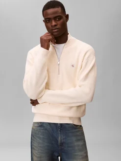 Calvin Klein Jeans Collegepaidat|Kaikki Paidat>miesten collegepaita ELS EZ Cotton Waffle Quarter Zip,