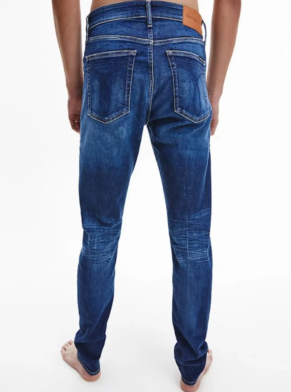 Calvin Klein Jeans Farkut|Kaikki Housut Ja Farkut>Miesten Farkut, Slim Tapered 1BJ NOS Indigo