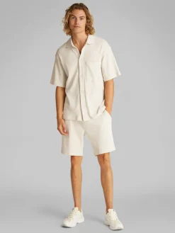 Calvin Klein Jeans Paitatakit|Kaikki Paidat>miesten paita, CHUNKY WAFFLE SS HWK OVERSHIRT