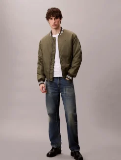 Calvin Klein Jeans Kevättakit|Kaikki Takit>miesten takki LS JEANS TIPPED HERO BOMBER JACKET,