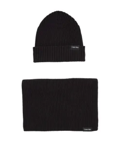 Calvin Klein Jeans Pipot|Kaikki Asusteet>Miesten Kaulaliina & Pipo GS CLASSIC COTTON SCARF AND BEANIE,