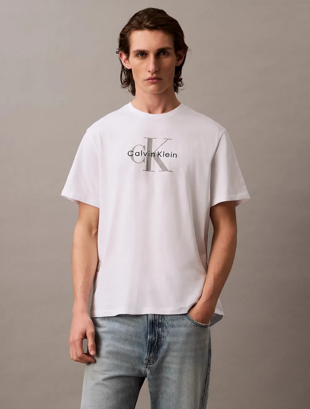 Calvin Klein Jeans T-Paidat|Kaikki Paidat>miesten t-paita, SS HERO MONOLOGO TEE
