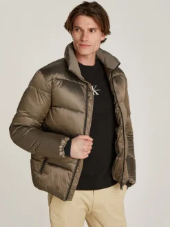 Calvin Klein Jeans Talvitakit|Toppatakit>miesten talvitakki,TWO TONE PUFFER JACKET