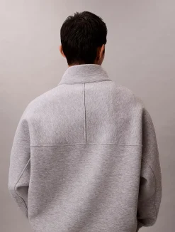 Calvin Klein Jeans Collegepaidat|Kaikki Paidat>miesten collegepaita LS Cotton Spacer Stripe Rib QTR,