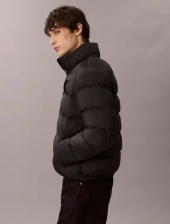 Calvin Klein Jeans Talvitakit|Toppatakit>miesten Puffertakki, LS NYLON MONOGRAM PUFFER JACKET