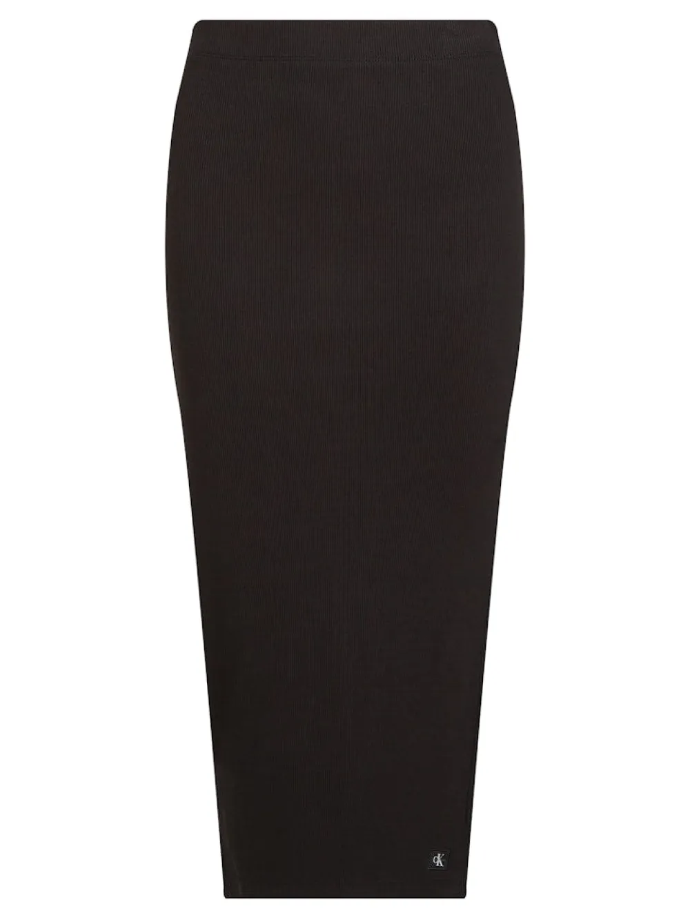 Calvin Klein Jeans Kaikki Mekot Ja Hameet|Hameet>naisten hame, WOVEN LABEL RIB SKIRT