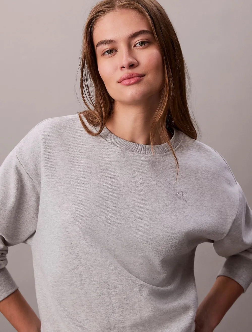 Calvin Klein Jeans Collegepaidat|Kaikki Paidat>naisten collegepaidat LS Archive Logo French Terry,