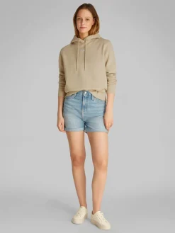 Calvin Klein Jeans Hupparit|Kaikki Paidat>naisten huppari, PLACED INSTITUTIONAL HOODIE