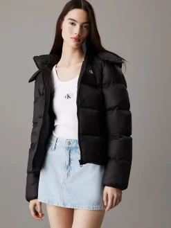 Calvin Klein Jeans Talvitakit|Untuvatakit>Naisten Untuvatakki, DOWN SHORT PUFFER