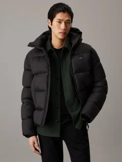 Calvin Klein Menswear Talvitakit|Toppatakit>Miesten Takki, HOODED QUILT PUFFER