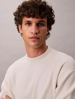 Calvin Klein Menswear Neulepuserot|Kaikki Neuleet>miesten neulepusero LS CK TECH KNIT QZ SWEATER 14GG,