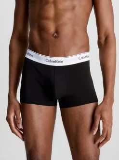 Calvin Klein Kaikki Asusteet|Alushousut>Miesten Bokserit Trunk 3PK Black