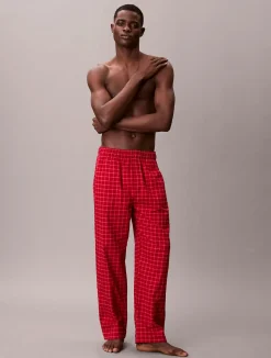 Calvin Klein Kaikki Alusasut Ja Pyjamat|Pyjamat Ja Yöhousut>miesten pyjamahousut SLEEP PANT FLANNEL,