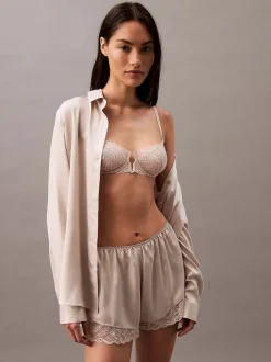 Calvin Klein Pyjamat Ja Yöasut|Kaikki Alusasut Ja Pyjamat>Naisten Pyjamapaita, CK LS TOP