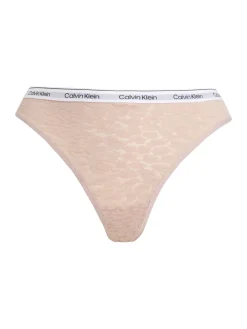 Calvin Klein Kaikki Alusasut Ja Pyjamat>naisten stringit, CK HIGH LEG THONG Nude