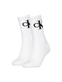 Calvin Klein Kaikki Asusteet|Sukat>Naisten Sukat, CKJ WOMEN MONOGRAM SOCK 2PK