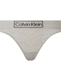 Calvin Klein Kaikki Alusasut Ja Pyjamat>Naisten Tangat CK THONG Vaaleanharmaa