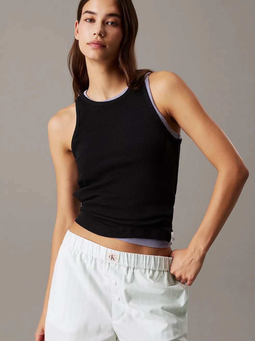 Calvin Klein Topit|Kaikki Paidat>naisten tank top, SLIM RIB TANK