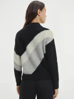 Calvin Klein Neulepuserot|Kaikki Neuleet>neulepusero, FLUFFY COLOR BLOCK SWEATER
